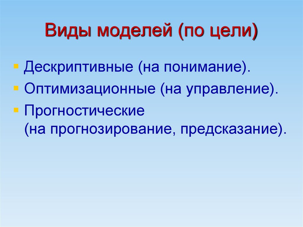 Укажите первый этап построения информационной модели