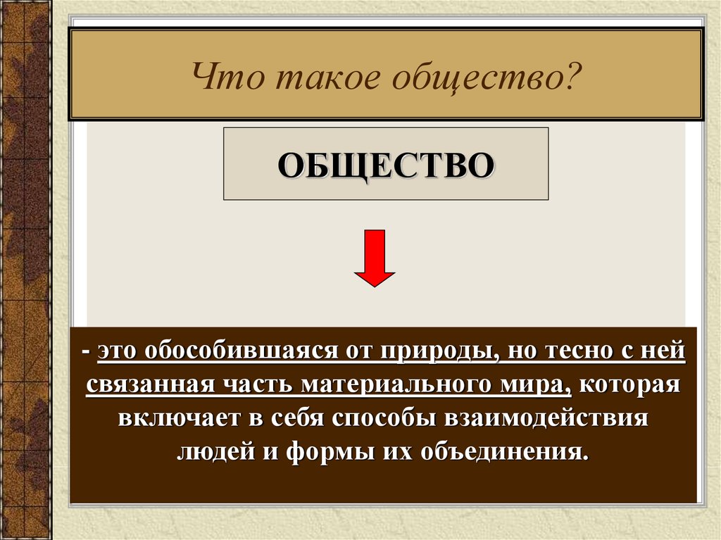 Общество адрес. Общество. Презентация по обществознанию что такое общество. Общество это в обществознании. Общество для презентации.