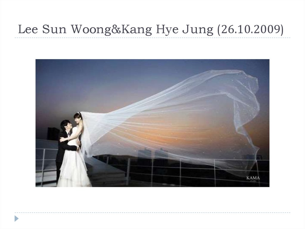 Lee Sun Woong&Kang Hye Jung (26.10.2009)