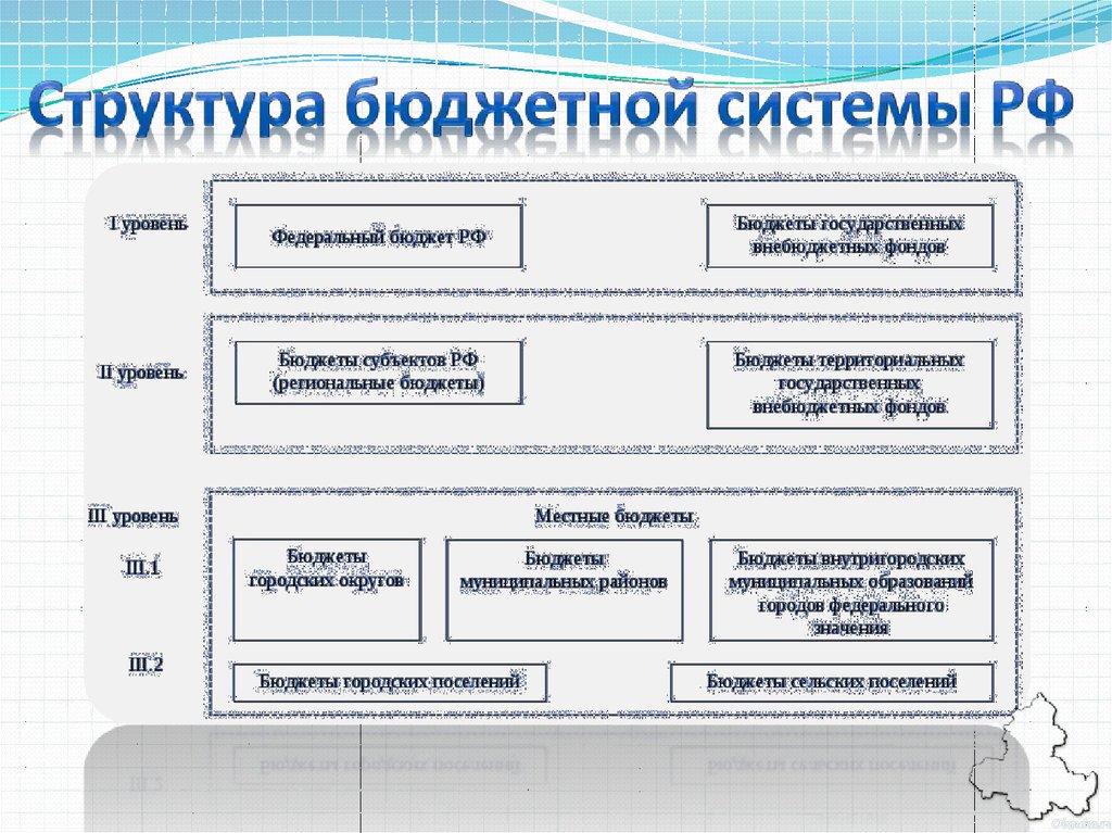 Структура бюджетной системы