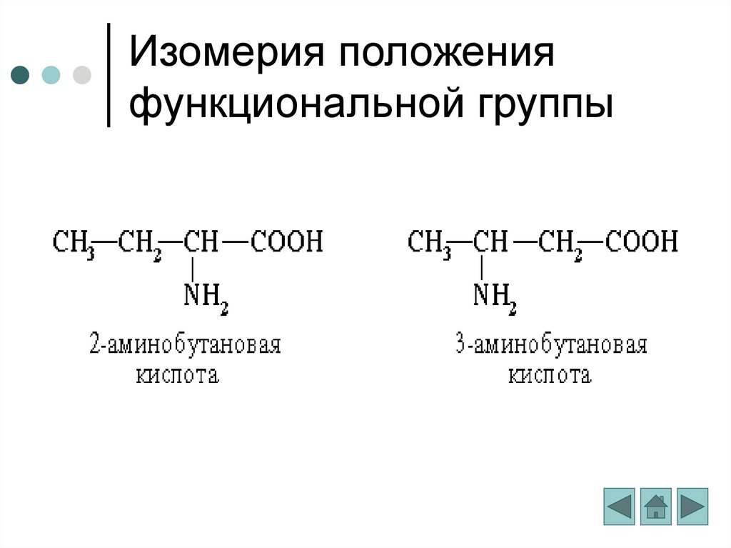 Изомерия цепи