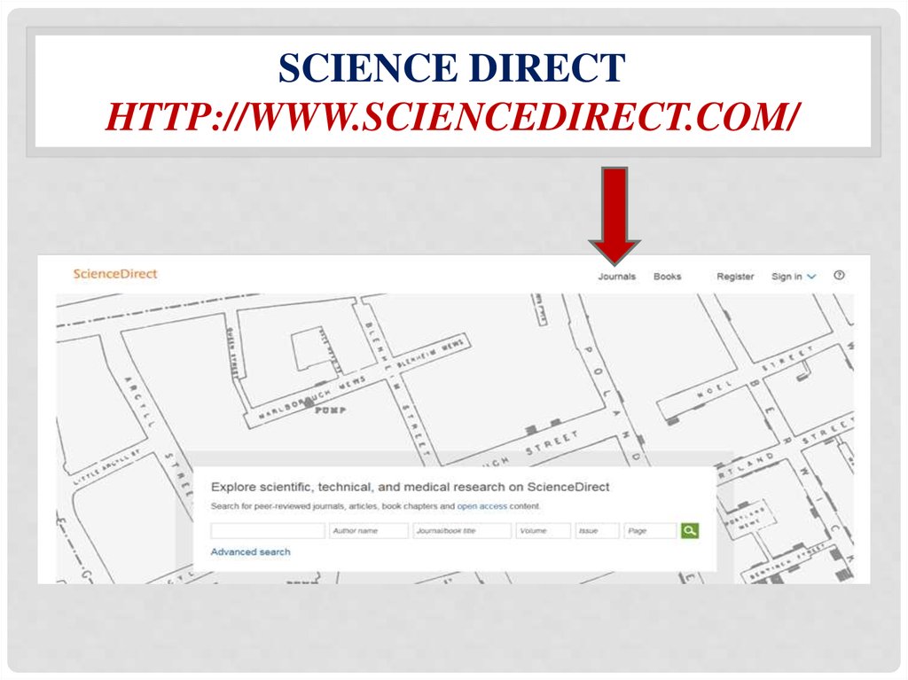 Science direct http://www.sciencedirect.com/