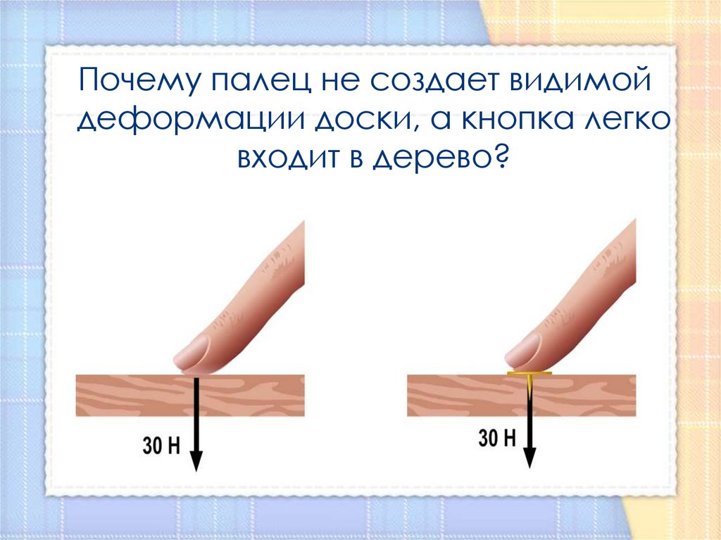 Выполните задание по образцу придумайте 2 примера действия силы нарисуйте и укажите точку приложения