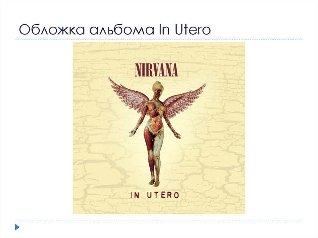 Обложка альбома In Utero