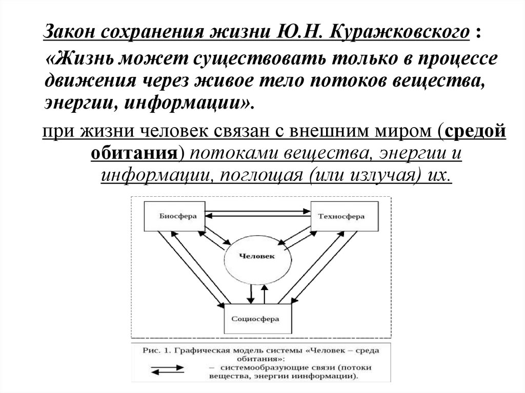 Система сохранения жизни. Ю. Н. Куражковский закон сохранения жизни. Закон сохранения жизни ю н куражсковского. Закон сохранения жизни БЖД. Закон сохранения жизни Куражковского Аксиомы БЖД.