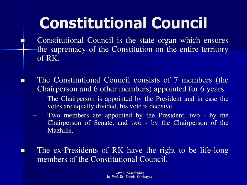 Constitutional Council
