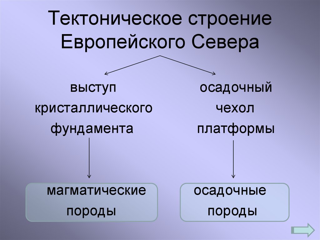 Тектоническая структура европейской равнины