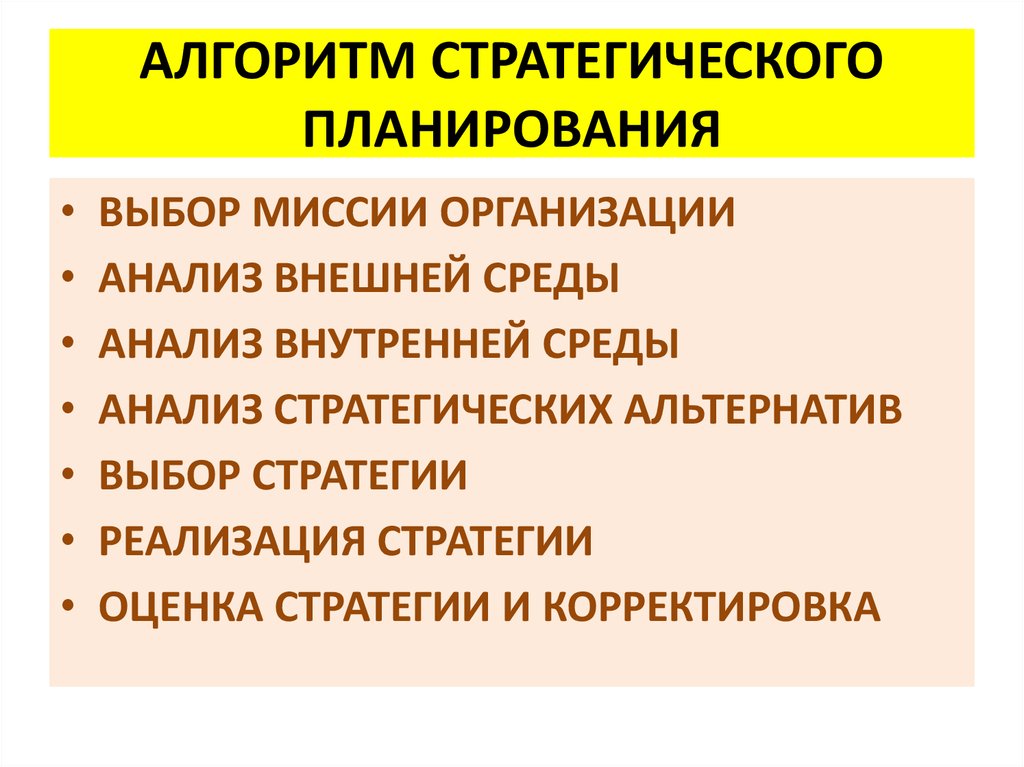 Основу тактического плана составляют