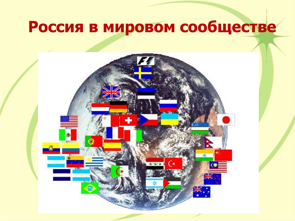 Интеграция россии в мировое сообщество презентация