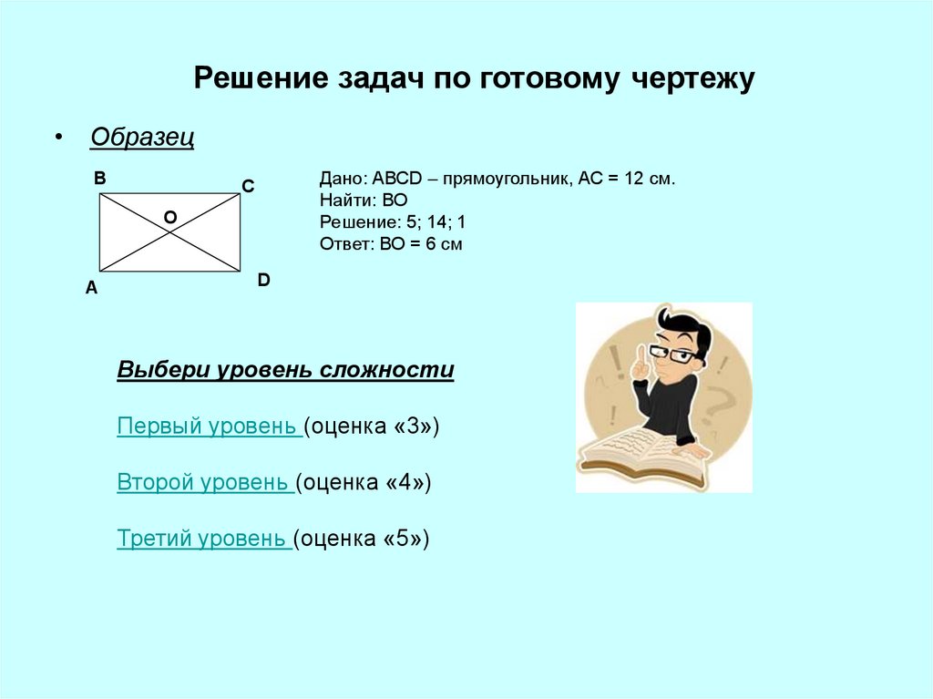 Найдите а по готовому чертежу