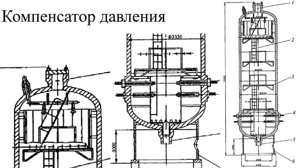 Компенсатор давления чертеж