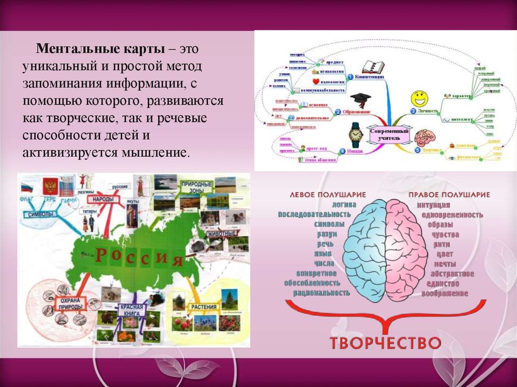 Ментальная карта по географии 9 класс дальний восток