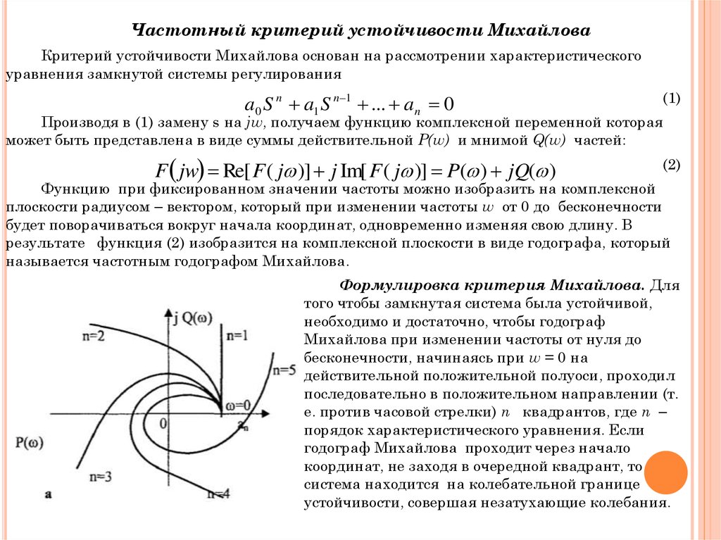 Основной функцией устойчивости рубля. Устойчивость системы, Годограф Михайлова. Годограф Михайлова запас устойчивости. Определите устойчивость системы по годографу Михайлова. Годограф Михайлова для устойчивой системы 3-го порядка.