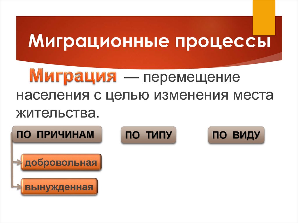 Миграционные процессы. Процесс миграции населения. Стадии миграционного процесса. Миграция и миграционные процессы.