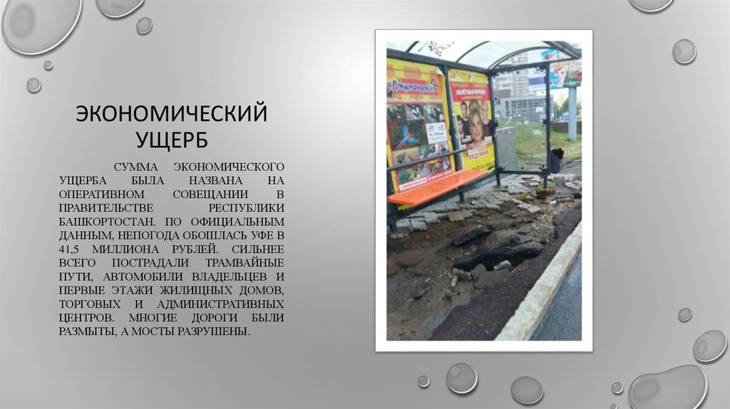 Экономический ущерб