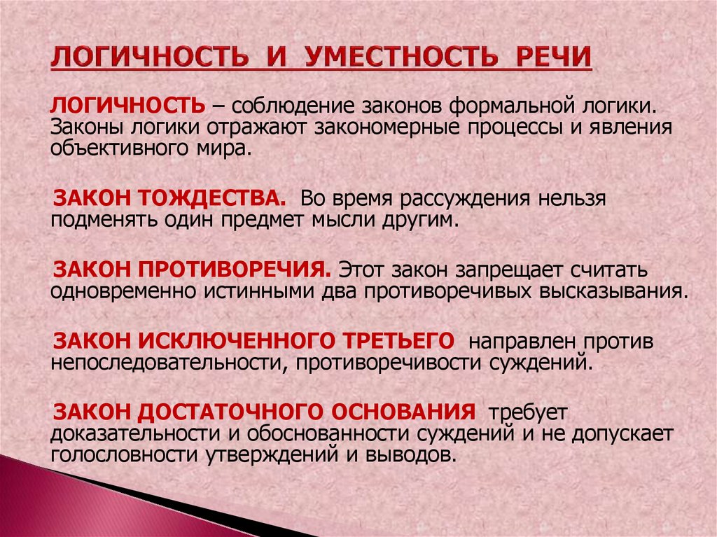 Уместность речи