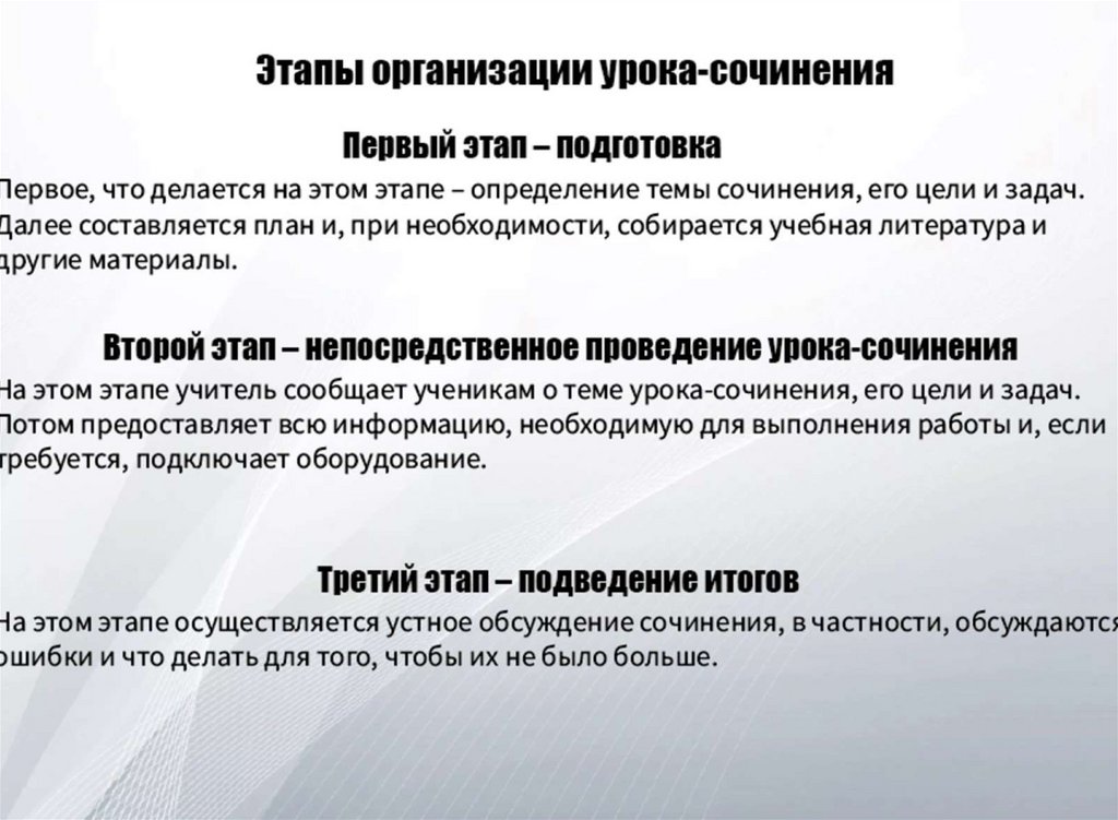 Тема урока сочинение. Урок сочинение. Этапы урока сочинения. Тип урока сочинения. Методики на уроке сочинения.