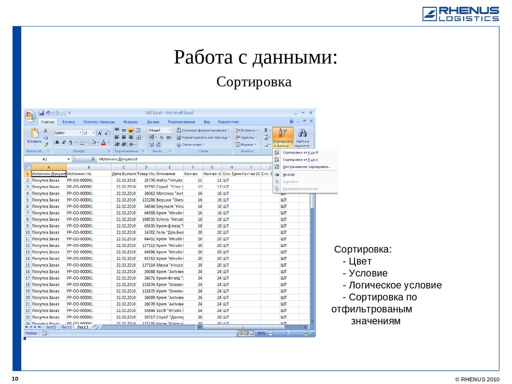 Форматирование таблиц гугл