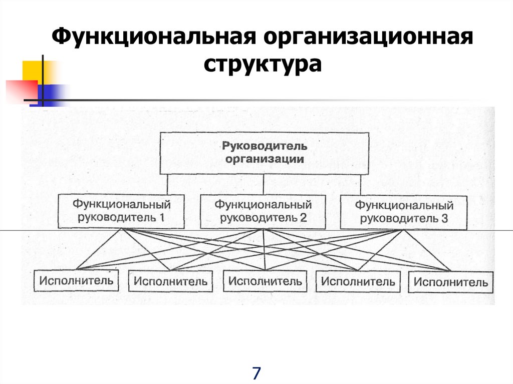 Функциональная организационная структура