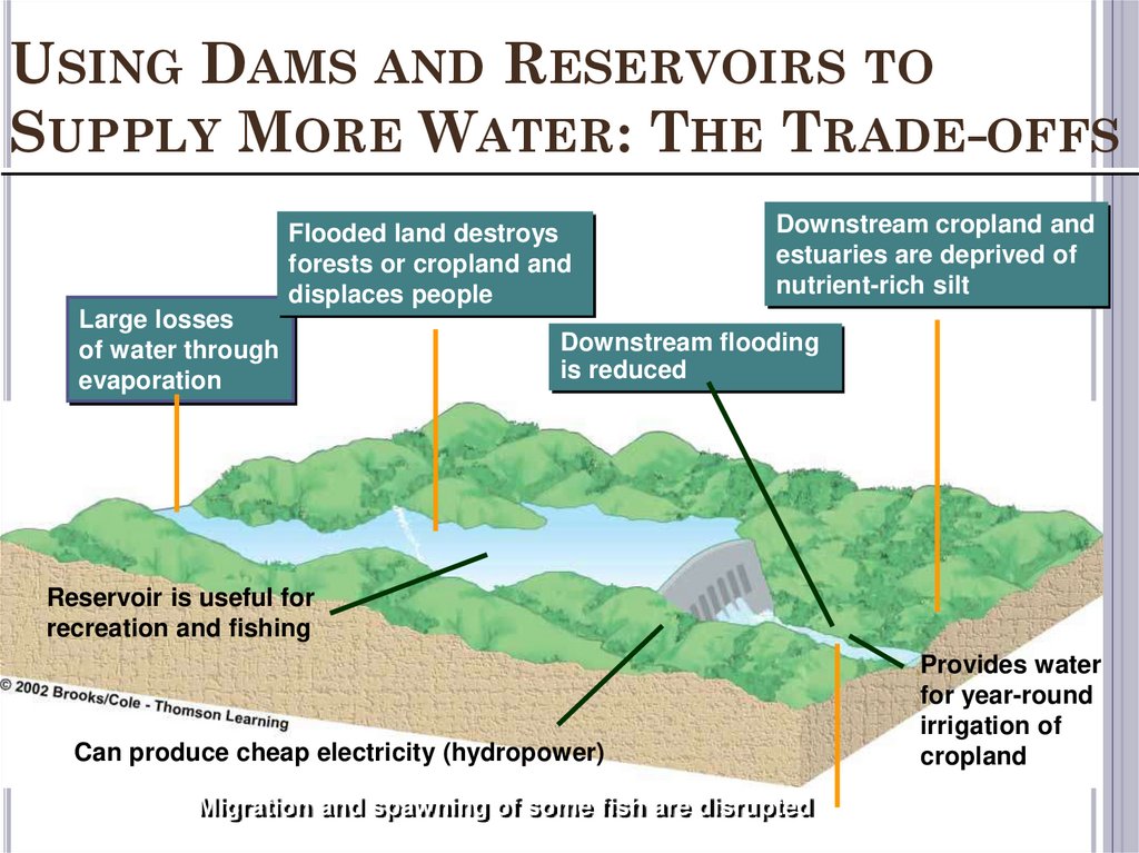 Using Dams and Reservoirs to Supply More Water: The Trade-offs