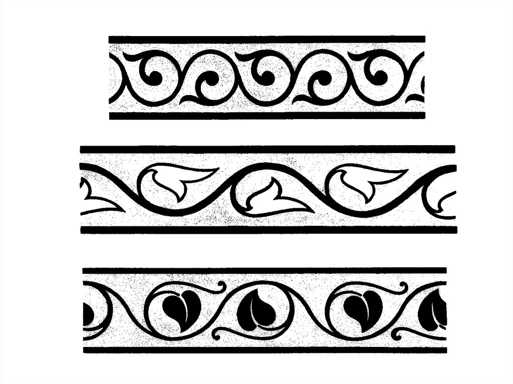 Орнамент ленточный рисунок