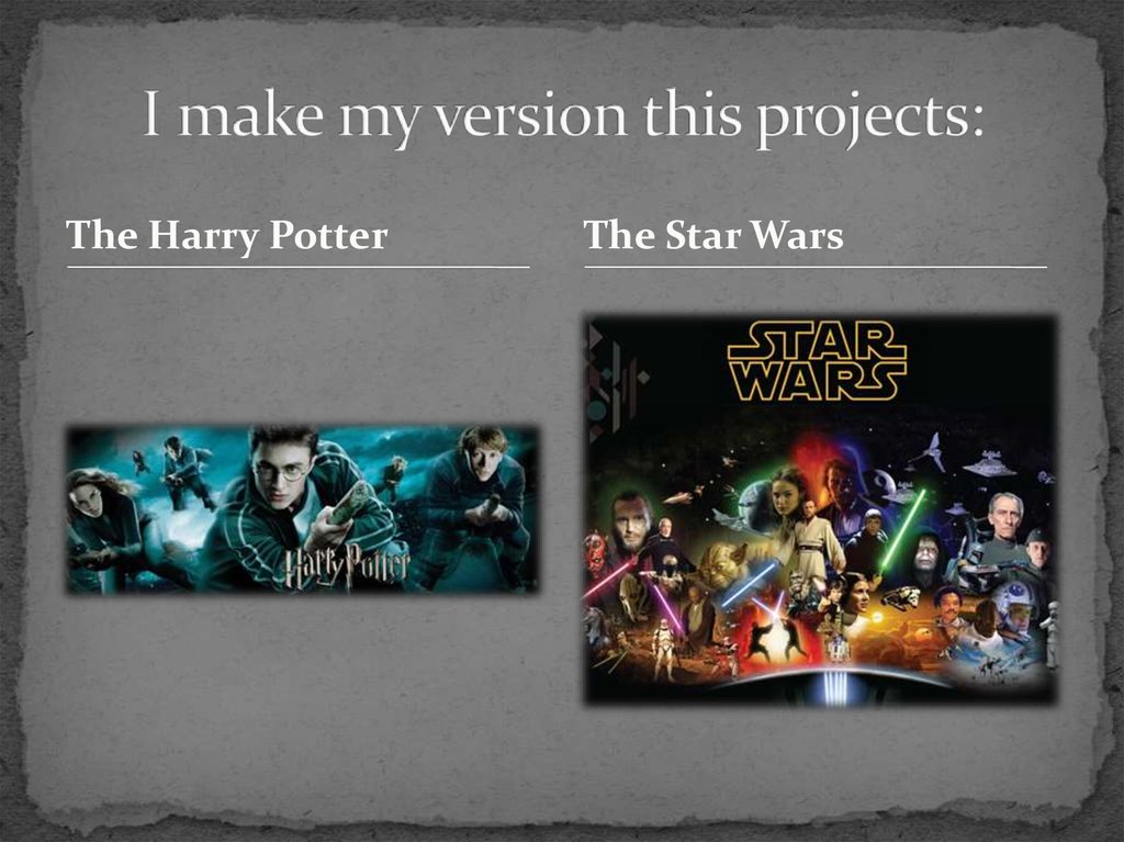 I make my version this projects: