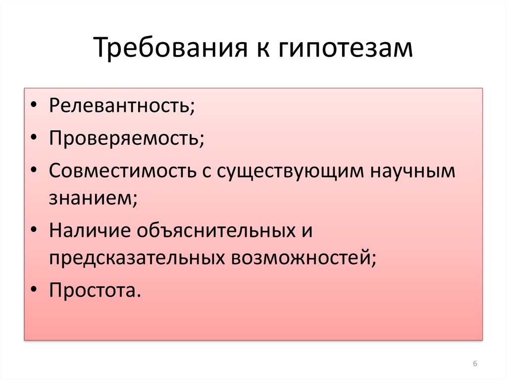 Особенности научной презентации