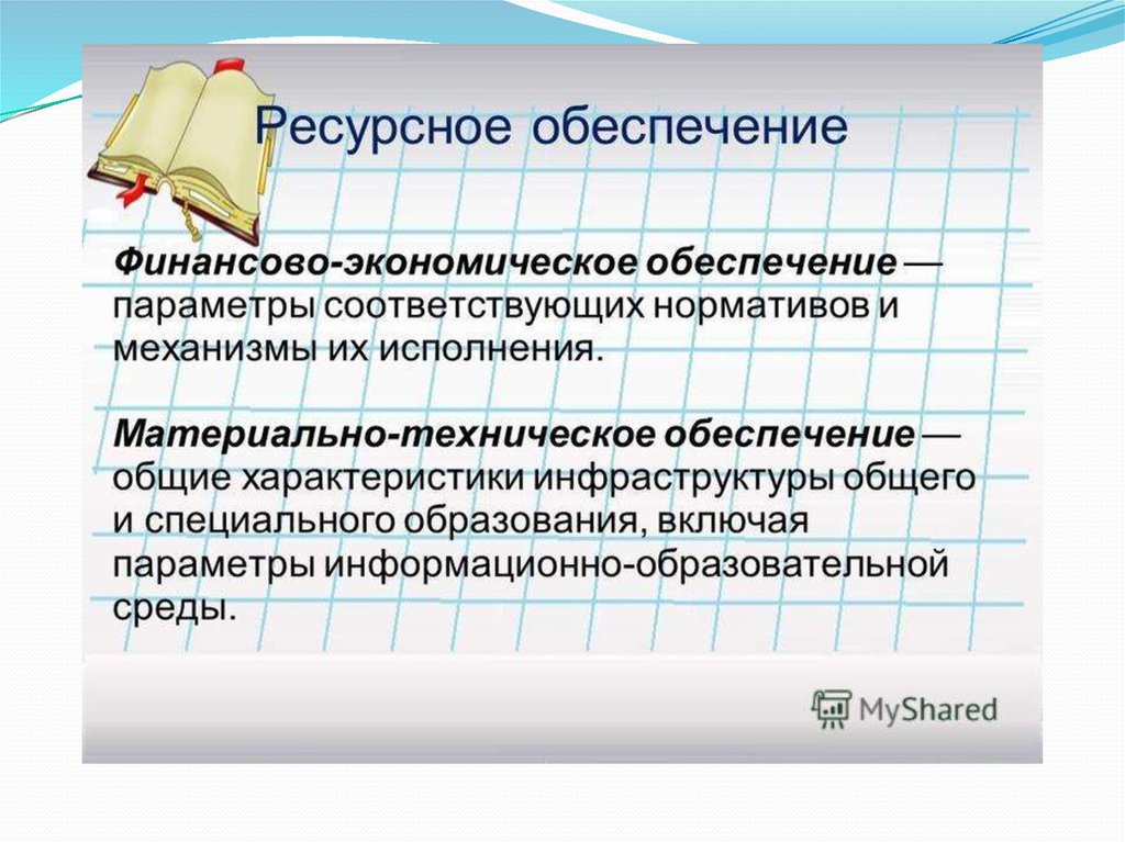 Вид ресурсного обеспечения. Ресурсное обеспечение образования это. Финансово-экономическое обеспечение. Ресурсное обеспечение программы развития школы. Содержание презентации.