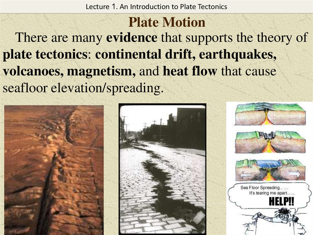 An Introduction To Plate Tectonics Continental Drift Sea Floor