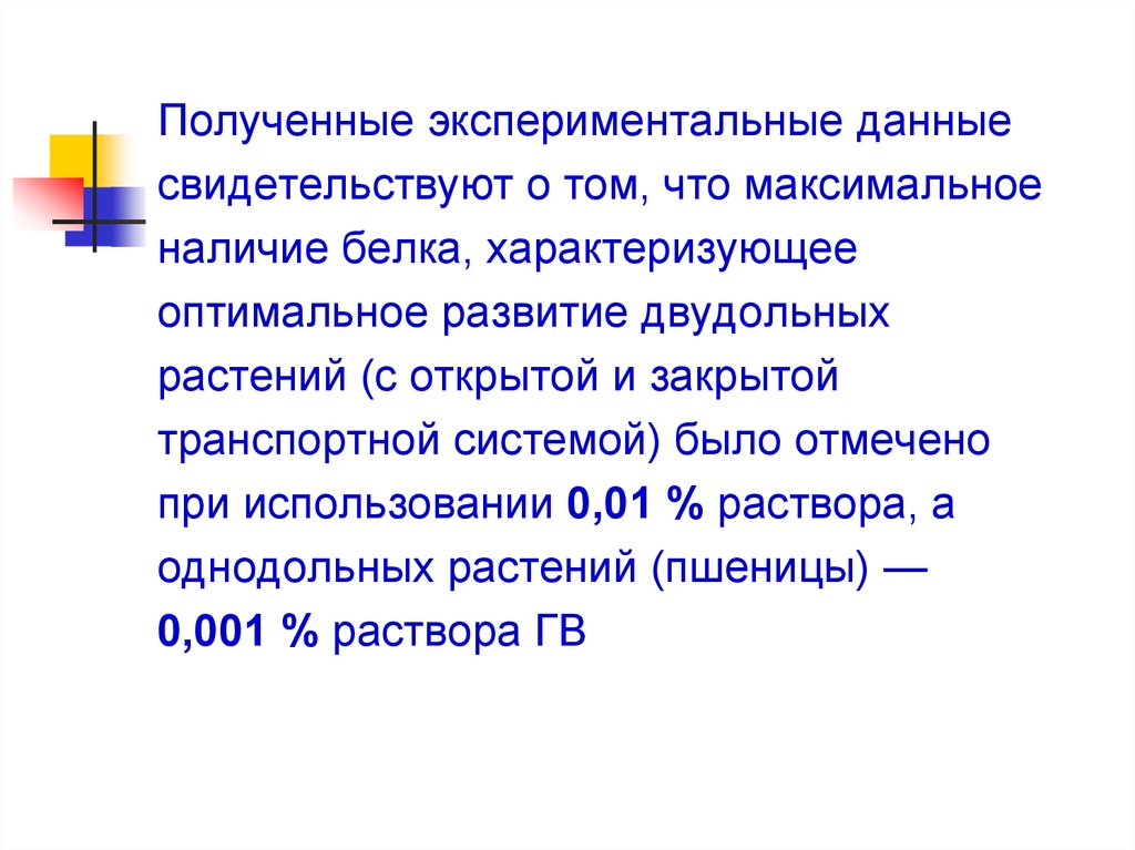 Наличие максимальный. Белки характеризуются. Экспериментальные данные.