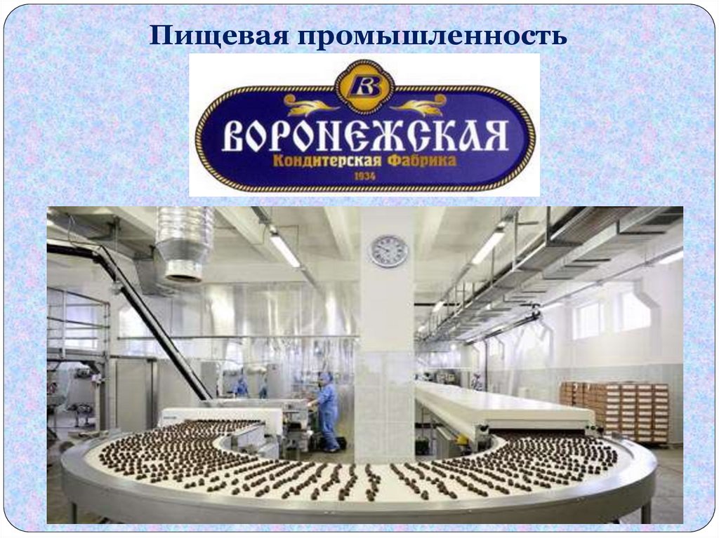 Фабрики воронежской области