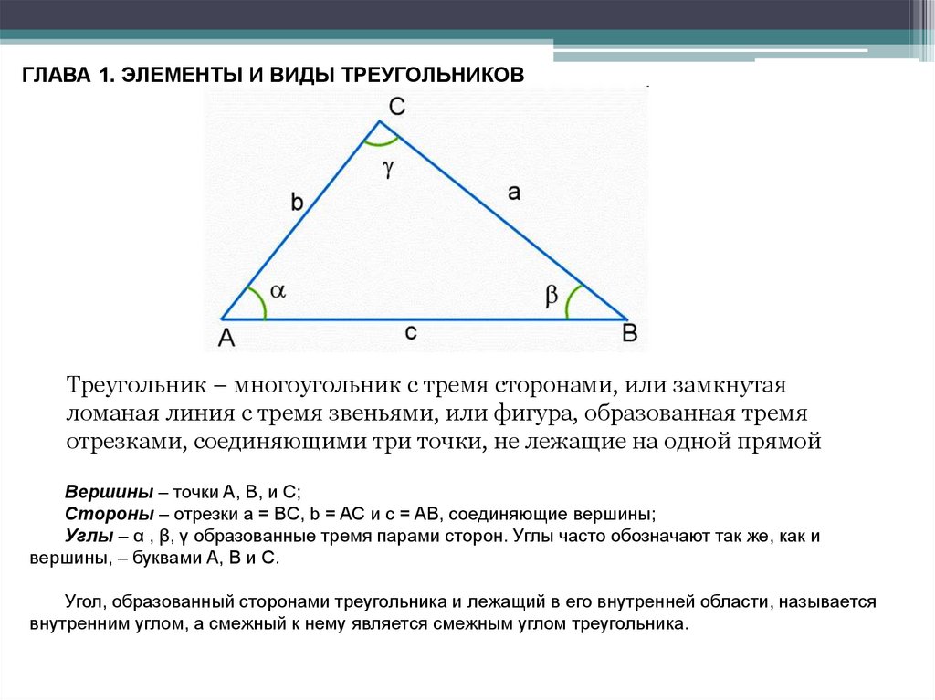 Указать элементы треугольника. Треугольники виды элементы. Идеальный треугольник стороны. Три точки в виде треугольника значение.