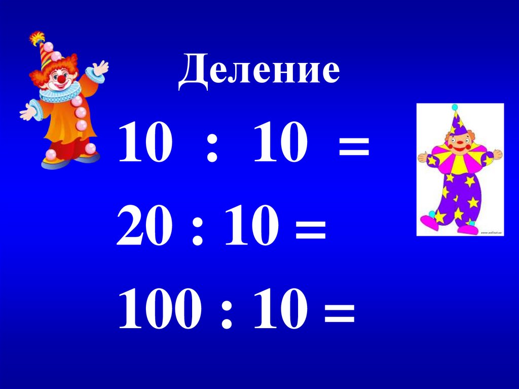 Умножение и деление на 10 2 класс школа россии презентация и конспект