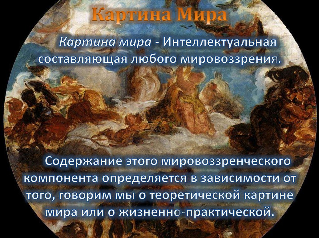 Религиозная картина мира это