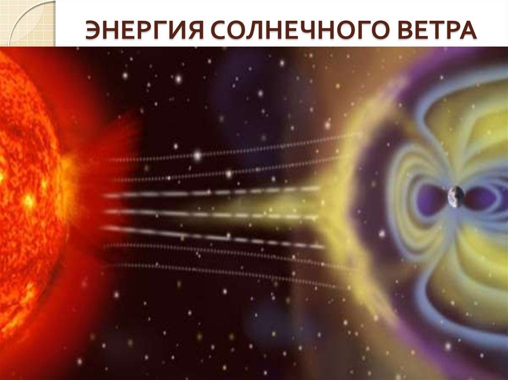 ЭНЕРГИЯ СОЛНЕЧНОГО ВЕТРА