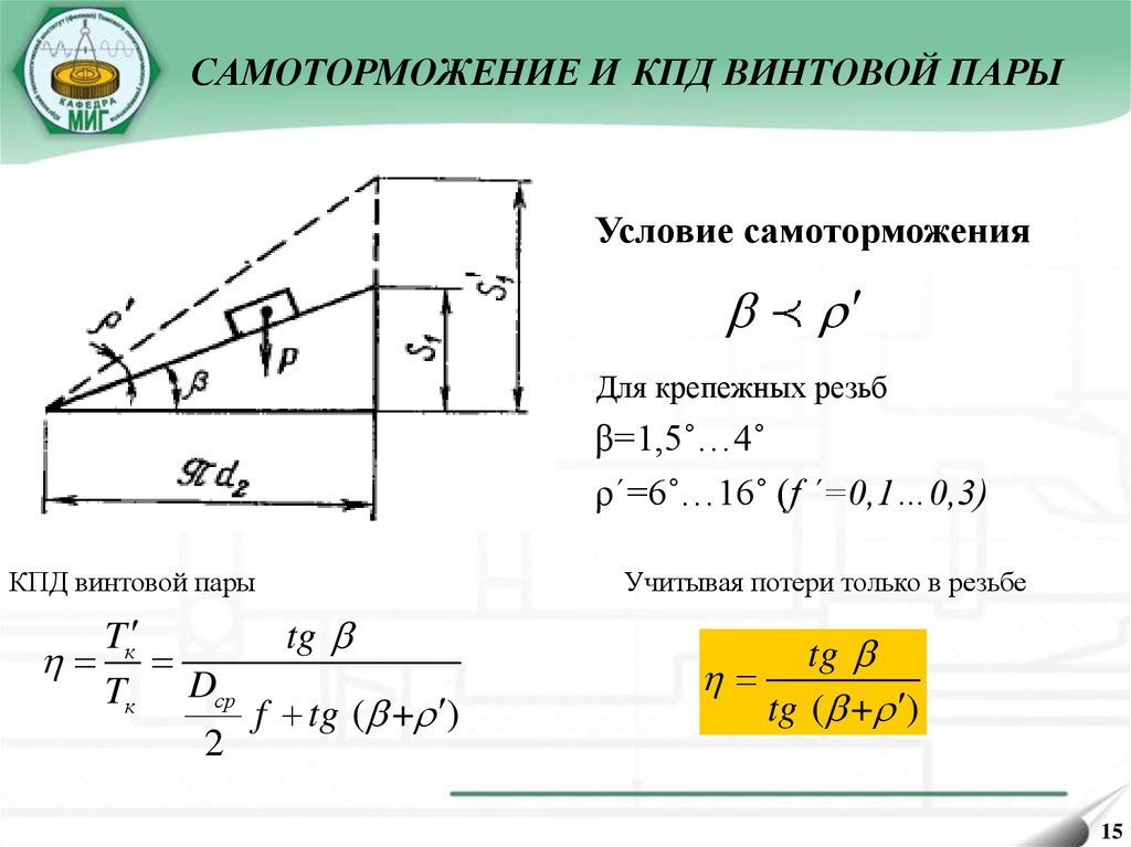 Кпд пара