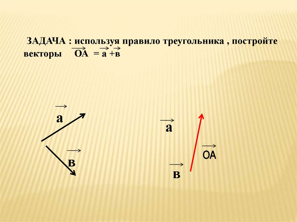 Построить вектор m. Построение векторов по правилу треугольника. Разность векторов правило треугольника. Вычитание векторов по правилу треугольника. Постройте вектор.