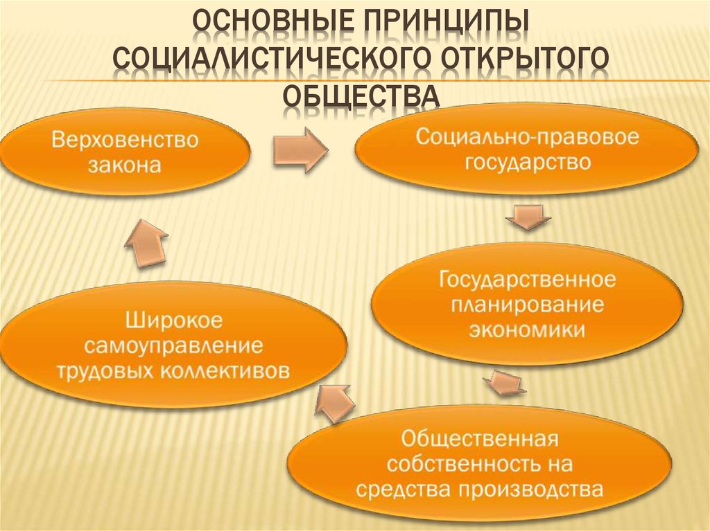 Социально экономические принципы управления