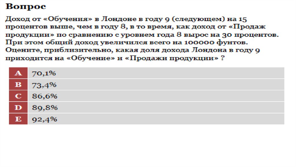 Психометрический тест в израиле образец