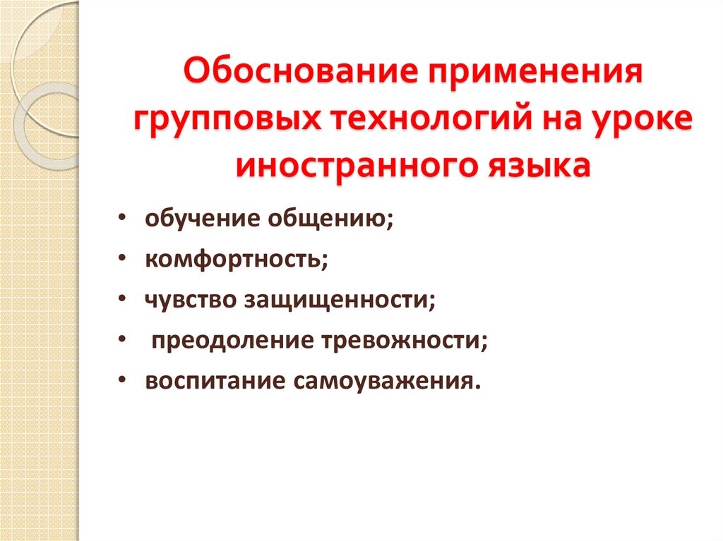 Метод проектов на уроках иностранного языка курсовая