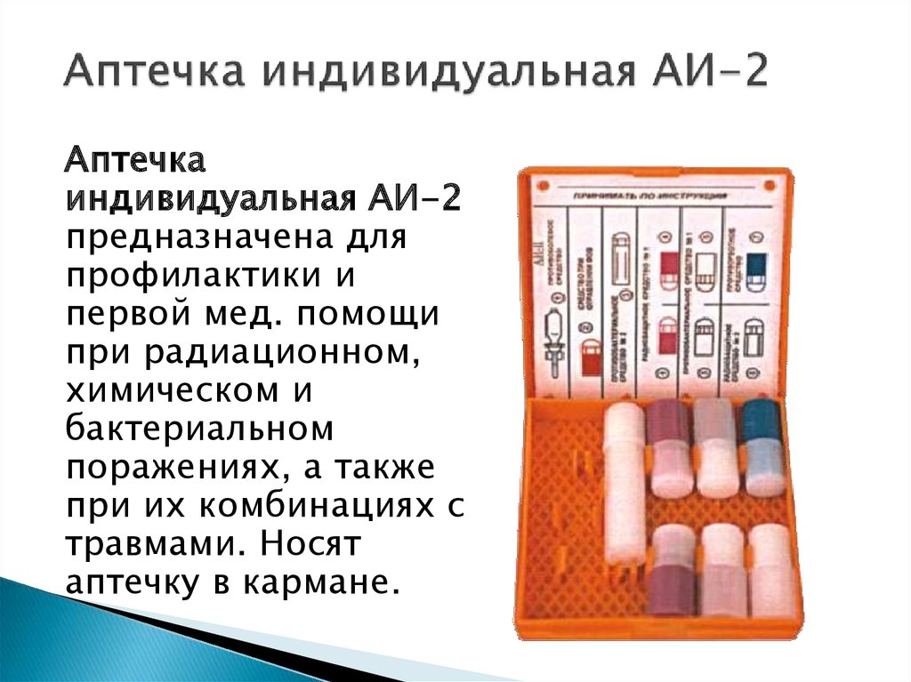Аптечка индивидуальная АИ-2