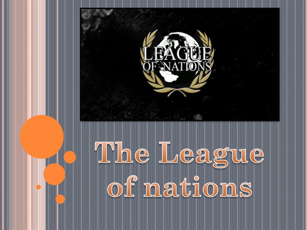 The League of nations