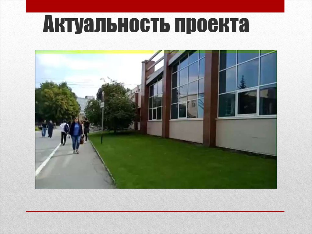 Актуальность проекта