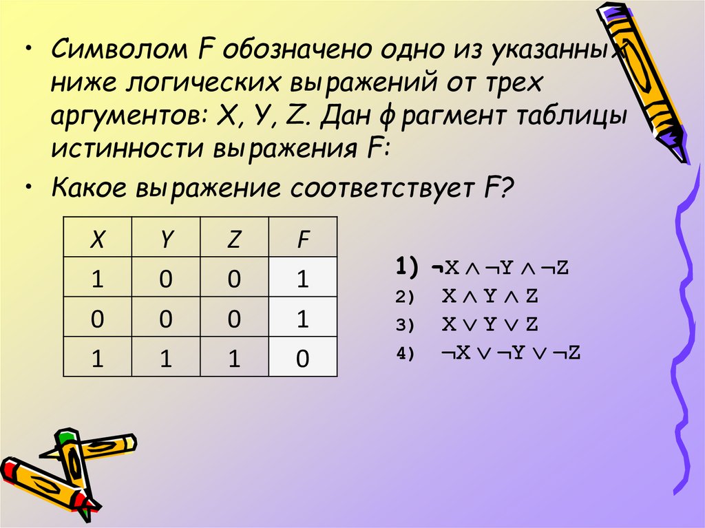 Какой функции соответствует данная таблица истинности. Таблица истинности 5 аргументов. Таблица истинности неравенств онлайн. Фиктивные Аргументы таблица истинности. 000 Какому логическому выражению соответствует таблица истинности.