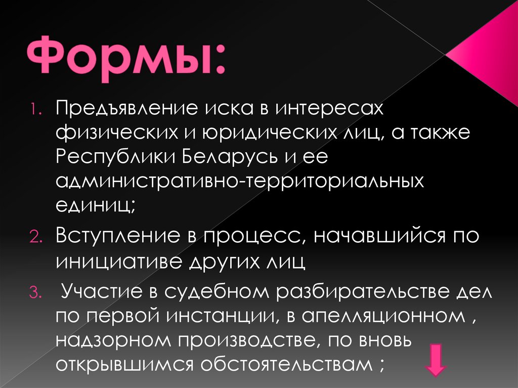 А также в республике. Предъявлять иск. Форма предъявления.