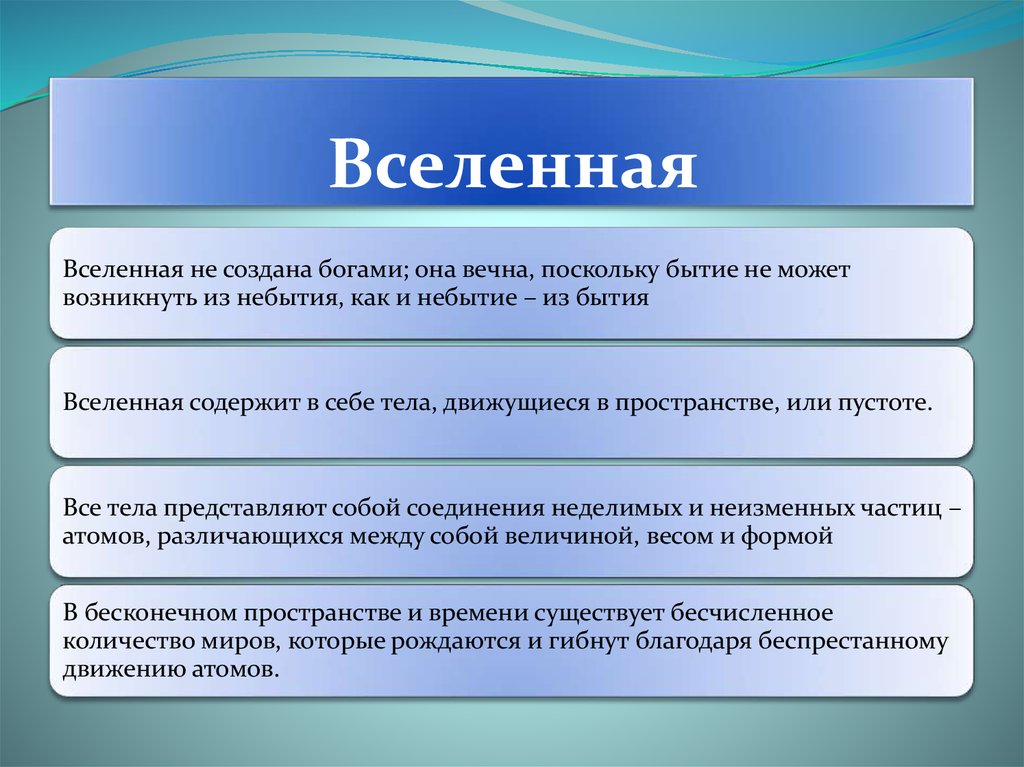 Реферат: Учения Эпикура о преодолении страха