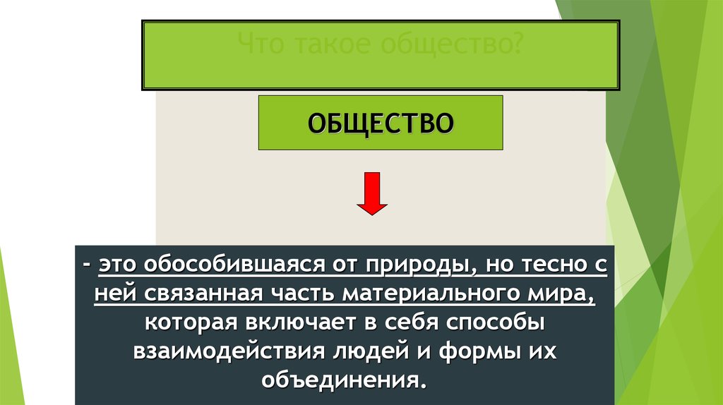 Презентация 10 класс общество что такое общество