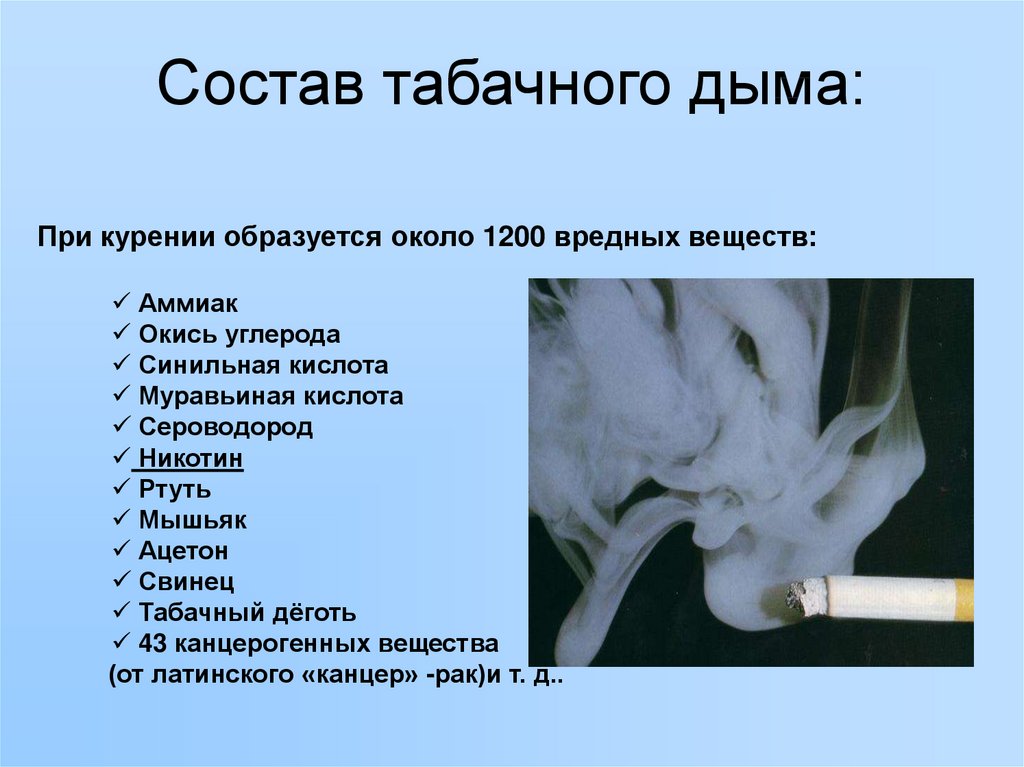 Действие курения на человека. Влияние табачного дыма на организм. Влияние курения на организм. Состав табачного дыма. Воздействие курения на организм.