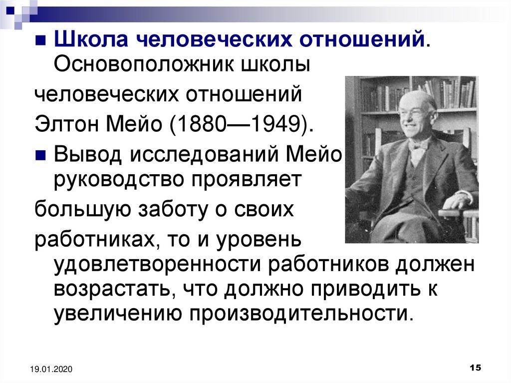 Основоположники управления. Школа человеческих отношений Мейо. Основатель школы человеческих отношений. Школа человеческих отношений э Мэйо. Школа человеческих отношений подход Элтон Мэйо.