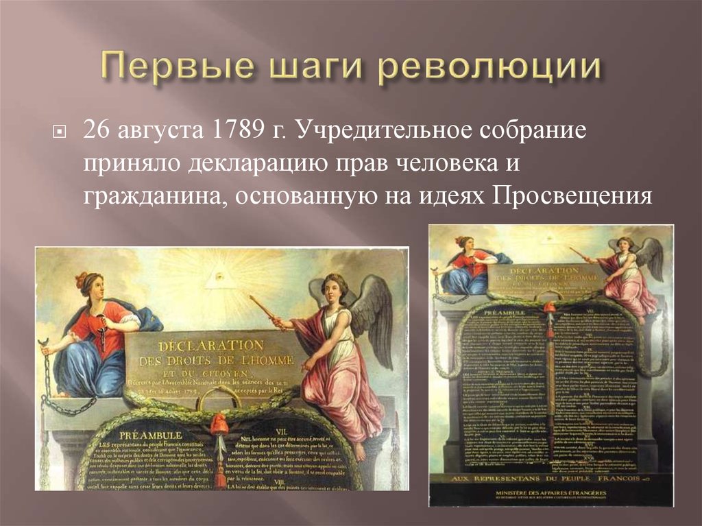 Август 1789. Французская революция 26 августа 1789. Презентация на тему декларация прав человека и гражданина 1789. Символы французской революции 1789. Август 1789 событие.